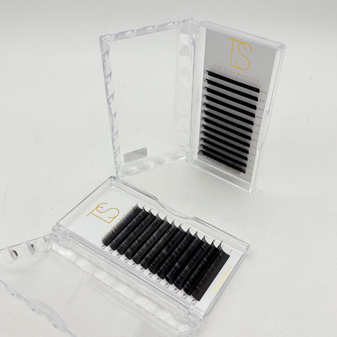 TLS Handmade Cashmere Fans J Curl from Kitty's Signature Lash Surgeon
Collection