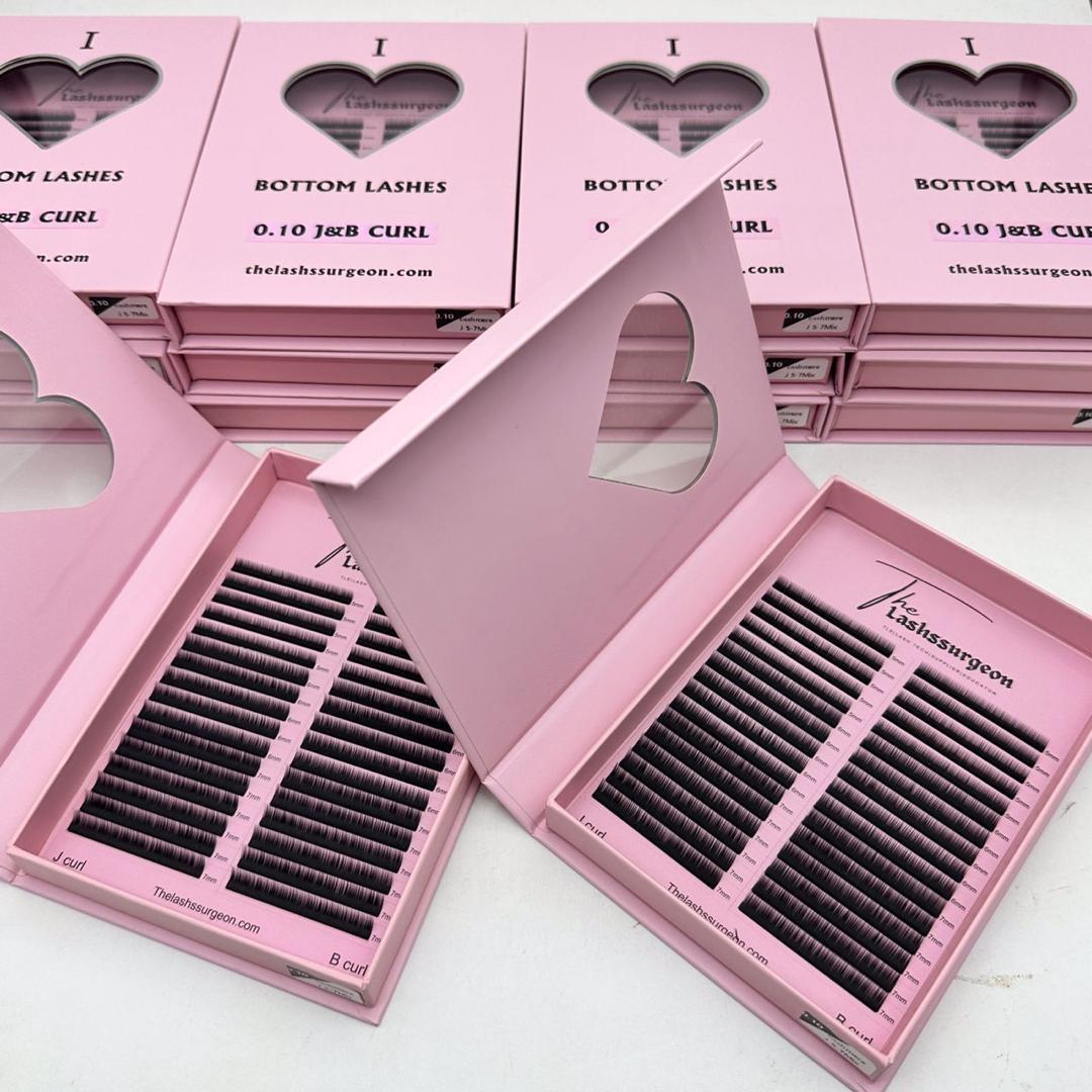 Bottom Lashes 2 Curls