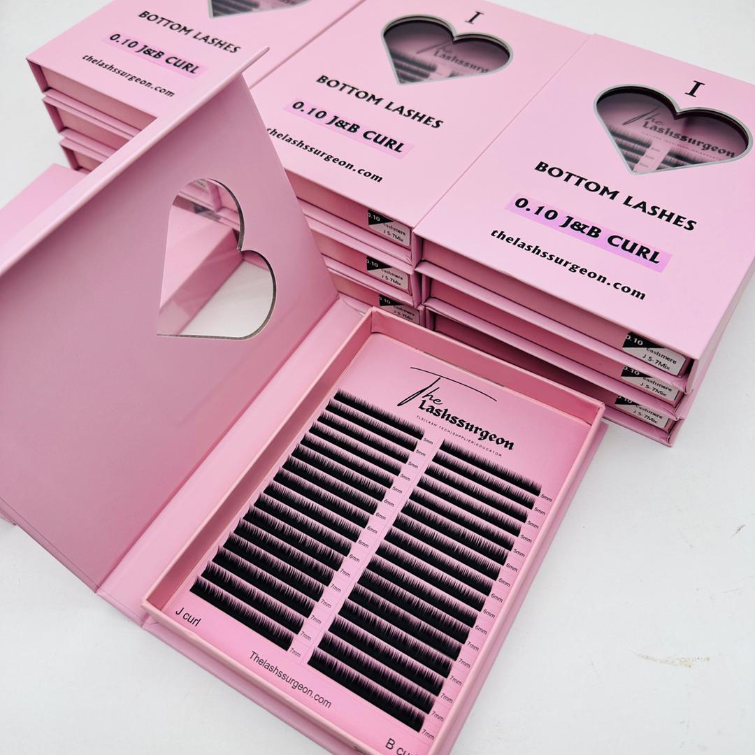 Bottom Lashes 2 Curls