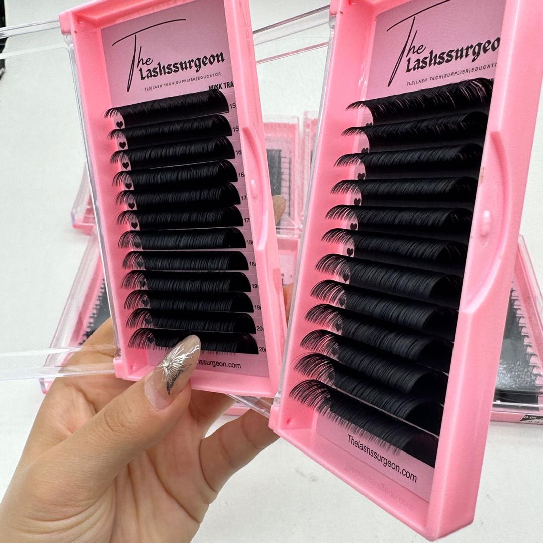 TLS Handmade Cashmere Fans D Curl